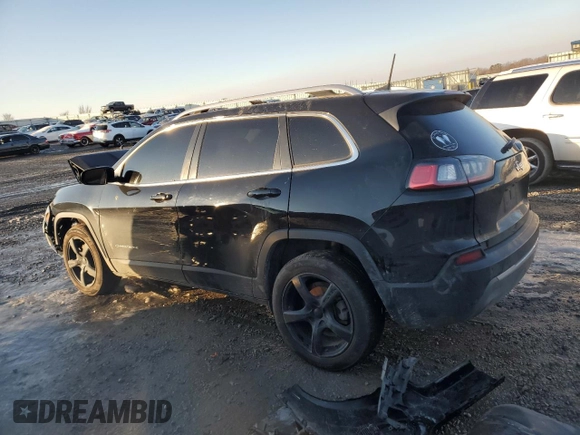 2020 Jeep Cherokee Limited with VIN 1C4PJLDB0LD565001, listed as a Copart auction lot 88209415 with 0 mi miles and Salvage Title. Bid and sale history available at carsss.com. Image 2.