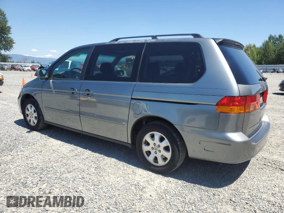2002 Honda Odyssey EX-L with VIN 2HKRL18932H540391, listed as a Copart auction lot 65395405 with 119,239 mi miles and Clean title. Bid and sale history available at DreamBid. Image 2.