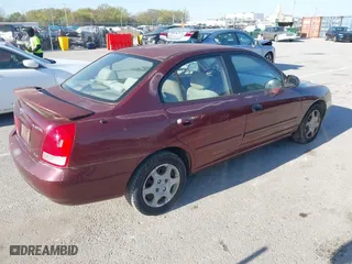 2001 Hyundai Elantra GLS with VIN KMHDN45DX1U085019, listed as a IAAI auction lot 42045813 with 240,444 mi miles. Bid and sale history available at carsss.com. Image 4.