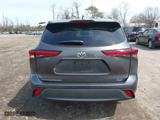 2021 Toyota Highlander L with VIN 5TDCZRBH0MS087637, listed as a IAAI auction lot 41947861 with 22,626 mi miles. Bid and sale history available at carsss.com. Image 16.