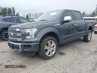 2015 Ford F-150 XLT with VIN 1FTEW1EGXFFC41635, listed as a IAAI auction lot 41765722 with 128,844 mi miles. Bid and sale history available at carsss.com. Image 17.