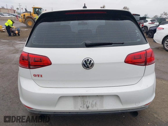 2016 Volkswagen Golf GTI S w/Performance Pkg with VIN 3VWT47AU5GM019577, listed as a IAAI auction lot 41883393 with 87,118 mi miles. Bid and sale history available at carsss.com. Image 16.