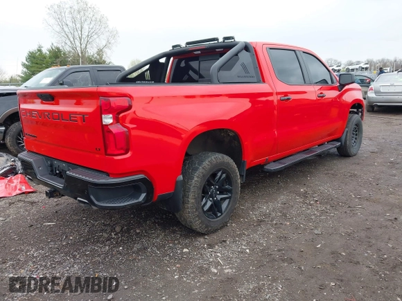 2022 Chevrolet Silverado 1500 LT Trail Boss with VIN 3GCPYFEL8NG102016, listed as a IAAI auction lot 41944519 with 53,144 mi miles and . Bid and sale history available at DreamBid. Image 4.
