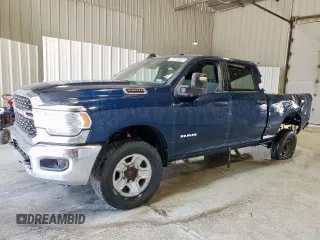 2024 Ram 2500 Big Horn with VIN 3C6UR5DJ8RG342108, listed as a Copart auction lot 66035765 with 22,908 mi miles and Clean title. Bid and sale history available at DreamBid. Image 1.