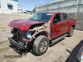 2021 GMC Canyon 4WD AT4 w/Cloth with VIN 1GTG6FEN4M1211349, listed as a Copart auction lot 52417985 with 63,744 mi miles and Salvage Title. Bid and sale history available at carsss.com. Image 1.