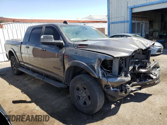 2020 Ram 2500 Laramie with VIN 3C6UR5NJ5LG242036, listed as a Copart auction lot 66416634 with 47,639 mi miles and Salvage Title. Bid and sale history available at carsss.com. Image 4.