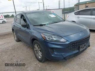 2020 Ford Escape S with VIN 1FMCU0F60LUC52398, listed as a IAAI auction lot 42099085 with 102,861 mi miles and . Bid and sale history available at carsss.com. Image 1.