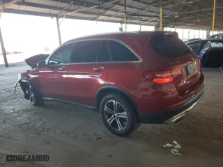 2017 Mercedes-Benz GLC with VIN WDC0G4JB7HF114342, listed as a Copart auction lot 77095044 with 0 mi miles and Salvage Title. Bid and sale history available at carsss.com. Image 2.