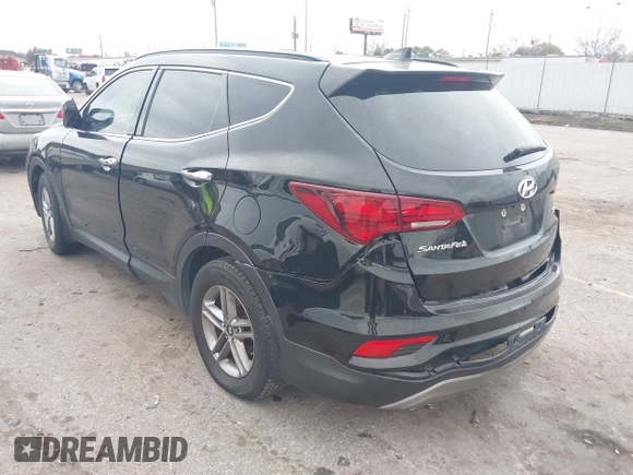 2017 Hyundai Santa Fe Sport 2.4L with VIN 5NMZU3LB6HH008593, listed as a IAAI auction lot 41353179 with 232,785 mi miles. Bid and sale history available at carsss.com. Image 3.