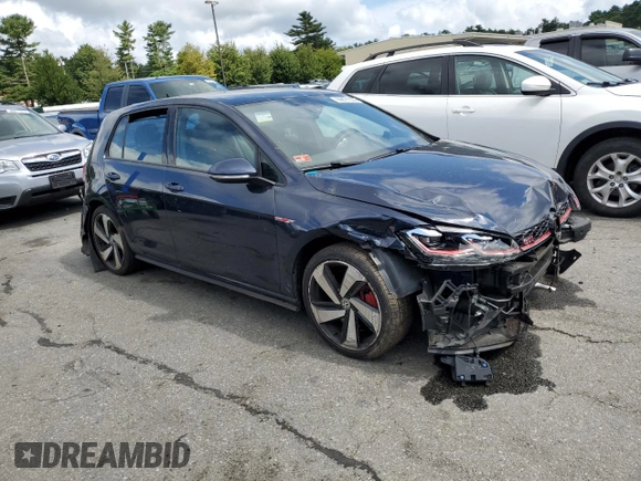 2019 Volkswagen Golf GTI S with VIN 3VW5T7AU2KM023770, listed as a Copart auction lot 69821274 with 36,978 mi miles and Salvage Title. Bid and sale history available at carsss.com. Image 4.