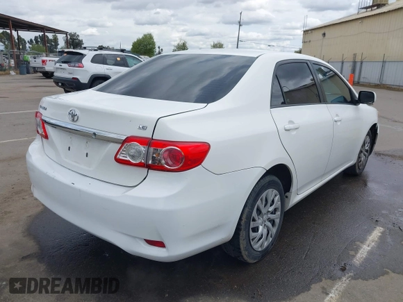 2011 Toyota Corolla L with VIN 2T1BU4EE6BC638383, listed as a IAAI auction lot 41934082 with 130,889 mi miles. Bid and sale history available at carsss.com. Image 4.