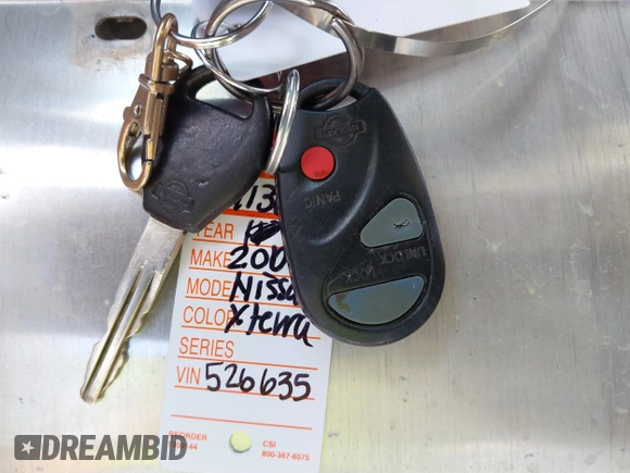 2001 Nissan Xterra XE z VIN 5N1ED28T61C526634, wystawiony jako IAAI lot #41764950 z przebiegiem 243 574 mil mil oraz . Historia ofert i sprzedaży dostępna na DreamBid. Obrazek 11.