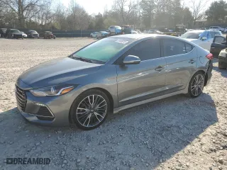 2018 Hyundai Elantra Sport with VIN KMHD04LB9JU513940, listed as a Copart auction lot 50408235 with 117,760 mi miles and Salvage Title. Bid and sale history available at carsss.com. Image 1.