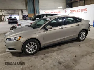 2015 Ford Fusion S with VIN 3FA6P0G75FR136776, listed as a Copart auction lot 50417065 with 233,363 mi miles and Salvage Title. Bid and sale history available at DreamBid. Image 1.