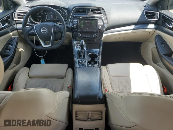 2023 Nissan Maxima Platinum with VIN 1N4AA6FV7PC502087, listed as a Copart auction lot 55296145 with 45,000 mi miles and Salvage title. Bid and sale history available at DreamBid. Image 8.