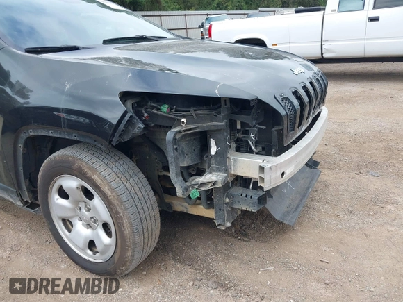 2016 Jeep Cherokee Sport with VIN 1C4PJLAB3GW274135, listed as a IAAI auction lot 40210694 with 141,989 mi miles and . Bid and sale history available at DreamBid. Image 13.