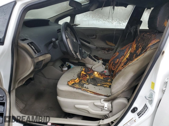 2010 Toyota Prius II with VIN JTDKN3DU6A0242642, listed as a Copart auction lot 48406435 with Not Provided miles and Non Repairable. Bid and sale history available at DreamBid. Image 7.
