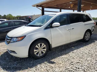 2015 Honda Odyssey EX-L with VIN 5FNRL5H68FB029549, listed as a Copart auction lot 52912935 with 156,103 mi miles and Salvage Title. Bid and sale history available at carsss.com. Image 1.