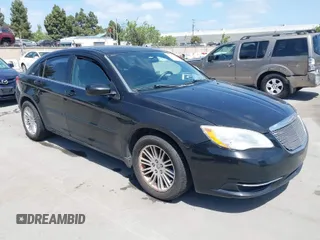 2012 Chrysler 200 LX with VIN 1C3CCBAB6CN208279, listed as a IAAI auction lot 42062657 with 178,845 mi miles. Bid and sale history available at carsss.com. Image 1.
