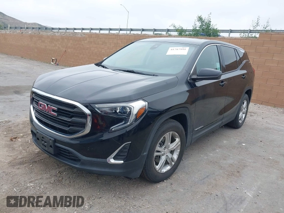 2020 GMC Terrain SLE with VIN 3GKALMEV7LL101653, listed as a IAAI auction lot 41787991 with 31,242 mi miles. Bid and sale history available at carsss.com. Image 2.