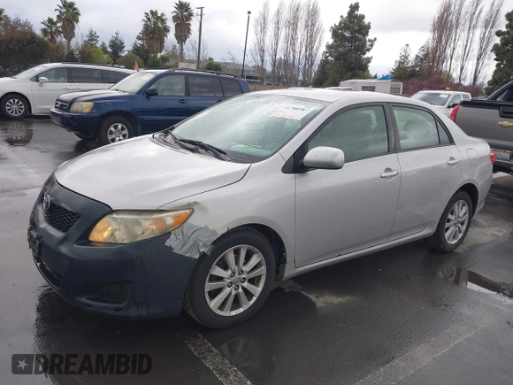 2009 Toyota Corolla with VIN 1NXBU40E49Z022097, listed as a IAAI auction lot 41788987 with 133,762 mi miles. Bid and sale history available at carsss.com. Image 6.