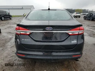 2017 Ford Fusion SE with VIN 3FA6P0HD4HR353470, listed as a Copart auction lot 51620435 with 81,537 mi miles and Salvage Title. Bid and sale history available at carsss.com. Image 6.