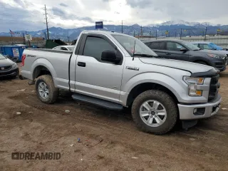 2017 Ford F-150 XL with VIN 1FTMF1CP9HKD53268, listed as a Copart auction lot 79239884 with Not provided miles and Salvage title. Bid and sale history available at DreamBid. Image 4.