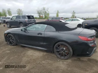 2019 BMW 8 Series M850i xDrive with VIN WBAFY4C51KBX39240, listed as a Copart auction lot 58042555 with 23,014 mi miles and Non repairable. Bid and sale history available at DreamBid. Image 2.