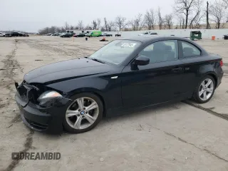 2011 BMW 1 Series 128i with VIN WBAUP7C51BVK79295, listed as a Copart auction lot 45137945 with 95,215 mi miles and Salvage Title. Bid and sale history available at DreamBid. Image 1.