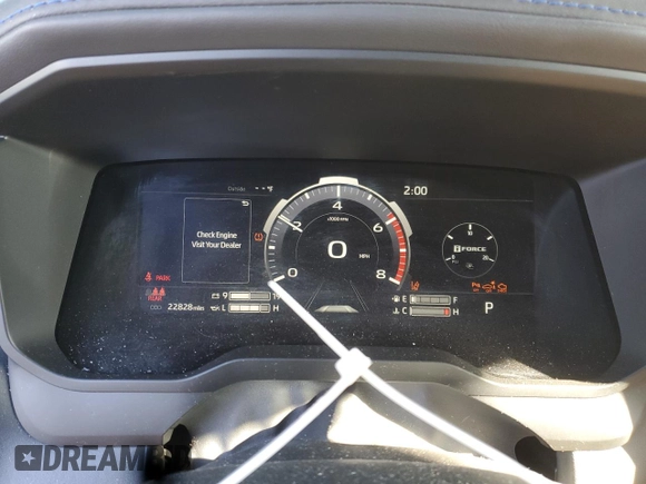 2023 Toyota Tundra Platinum with VIN 5TFNA5DB6PX102836, listed as a Copart auction lot 88541885 with 22,828 mi miles and Salvage title. Bid and sale history available at DreamBid. Image 9.