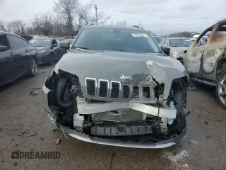 2019 Jeep Cherokee Limited with VIN 1C4PJMDX9KD442071, listed as a Copart auction lot 84853384 with 53,315 mi miles and Salvage Title. Bid and sale history available at carsss.com. Image 5.