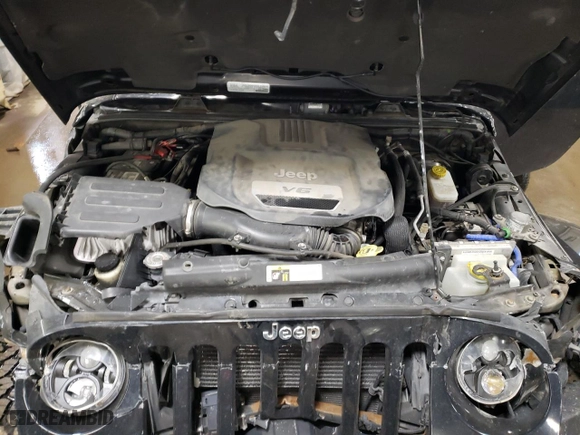 2015 Jeep Wrangler Unlimited Rubicon Hard Rock with VIN 1C4HJWFG4FL676868, listed as a Copart auction lot 48489525 with 100,771 mi miles and Salvage Title. Bid and sale history available at carsss.com. Image 11.