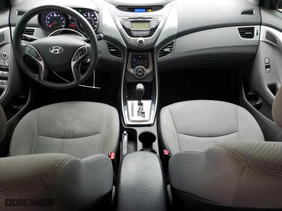 2013 Hyundai Elantra GLS with VIN 5NPDH4AE3DH173015, listed as a Copart auction lot 46912105 with 165,569 mi miles and Salvage Title. Bid and sale history available at carsss.com. Image 8.