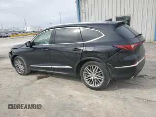 2022 Acura MDX w/Advance Package with VIN 5J8YE1H84NL017363, listed as a Copart auction lot 48327565 with 66,940 mi miles and Salvage Title. Bid and sale history available at carsss.com. Image 2.
