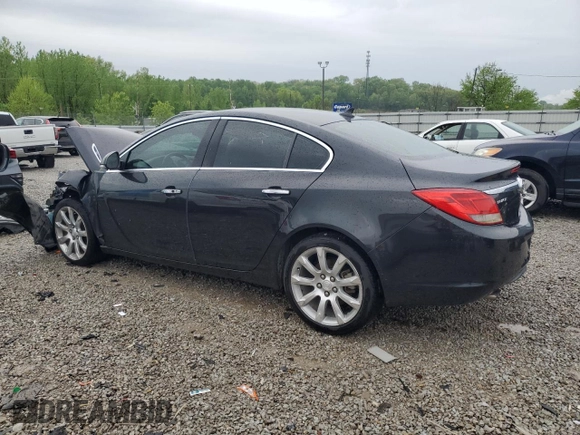 2012 Buick Regal Turbo Premium 3 with VIN 2G4GU5GV4C9144271, listed as a Copart auction lot 53874985 with 156,991 mi miles and Non repairable. Bid and sale history available at DreamBid. Image 2.