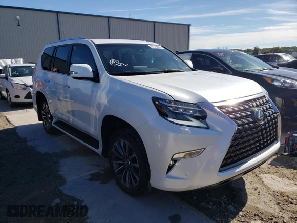 2022 Lexus GX with VIN JTJGM7BX3N5332981, listed as a Copart auction lot 59270252 with 1,813 mi miles. Bid and sale history available at carsss.com. Image 1.