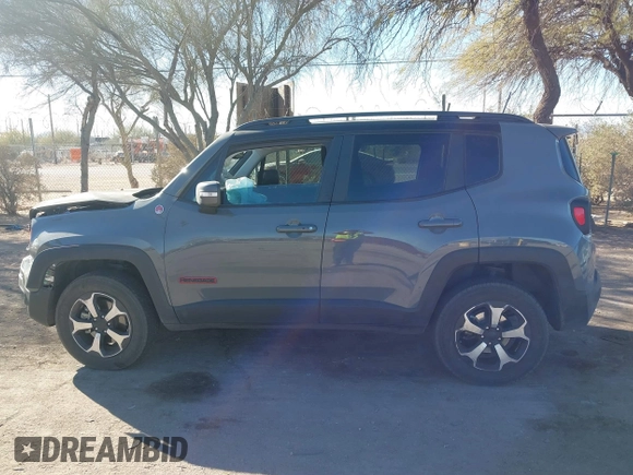 2021 Jeep Renegade Trailhawk z VIN ZACNJDC19MPN25411, wystawiony jako IAAI lot #41398000 z przebiegiem 45 678 mil mil oraz . Historia ofert i sprzedaży dostępna na DreamBid. Obrazek 14.