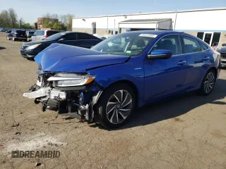 2020 Honda Insight Touring z VIN 19XZE4F98LE010566, wystawiony jako Copart lot #54523265 z przebiegiem 45 087 mil mil oraz Szkoda całkowita • Salvage title. Historia ofert i sprzedaży dostępna na DreamBid. Obrazek 1.