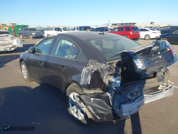 2013 Chevrolet Cruze LS with VIN 1G1PA5SHXD7258074, listed as a IAAI auction lot 40629164 with 201,866 mi miles. Bid and sale history available at carsss.com. Image 3.