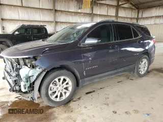 2018 Chevrolet Equinox LT z VIN 3GNAXSEV3JS541822, wystawiony jako Copart lot #55681515 z przebiegiem 107 733 mil mil oraz Szkody całkowita. Historia ofert i sprzedaży dostępna na DreamBid. Obrazek 1.