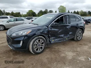 2021 Ford Escape SEL with VIN 1FMCU9H63MUB35918, listed as a Copart auction lot 55647305 with 211,681 mi miles and Salvage title. Bid and sale history available at DreamBid. Image 1.