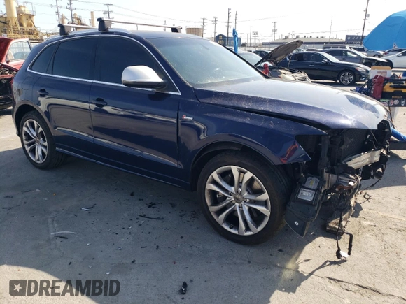 2014 Audi SQ5 Prestige with VIN WA1VGAFP4EA033753, listed as a Copart auction lot 51657325 with 89,119 mi miles and Salvage title. Bid and sale history available at DreamBid. Image 4.