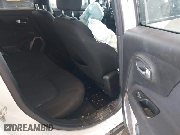 2015 Jeep Renegade Latitude with VIN ZACCJBBH7FPB51994, listed as a IAAI auction lot 41658051 with 95,580 mi miles. Bid and sale history available at carsss.com. Image 8.