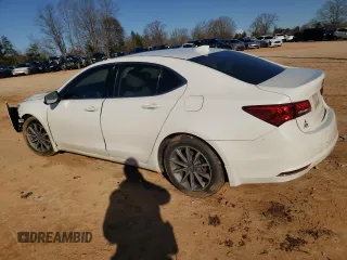2018 Acura TLX w/Technology Pkg with VIN 19UUB1F52JA003256, listed as a Copart auction lot 40161213 with 135,206 mi miles. Bid and sale history available at carsss.com. Image 2.