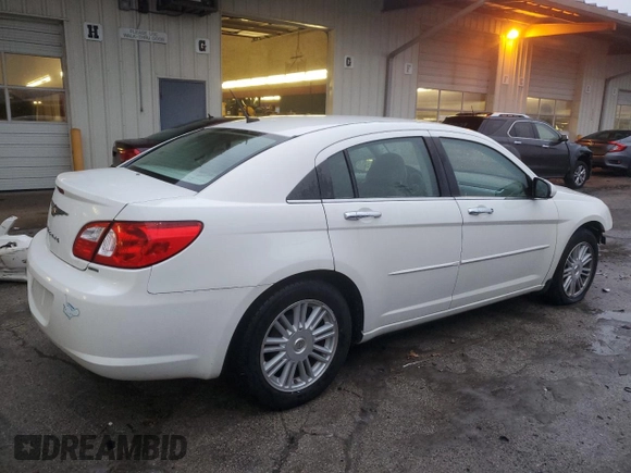2007 Chrysler Sebring Limited с VIN 1C3LC66K67N693755, выставлен на аукционе Copart как лот 42626885 с пробегом 45 955 миль миль и На запчасти • Non repairable. История ставок и продаж доступна на DreamBid. Изображение 3.