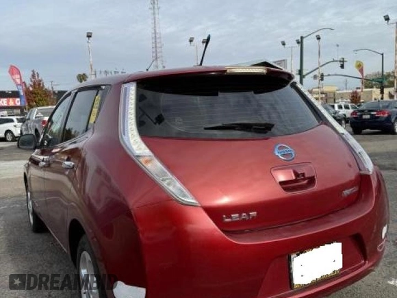 2011 Nissan LEAF SL-e with VIN JN1AZ0CP4BT000865, listed as a Copart auction lot 83054344 with 83,101 mi miles and Clean Title. Bid and sale history available at carsss.com. Image 3.