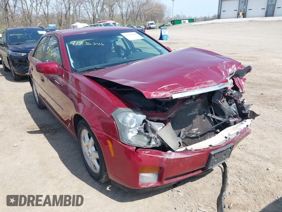 2006 Cadillac CTS with VIN 1G6DM57T560110069, listed as a IAAI auction lot 41936346 with 158,097 mi miles. Bid and sale history available at carsss.com. Image 1.