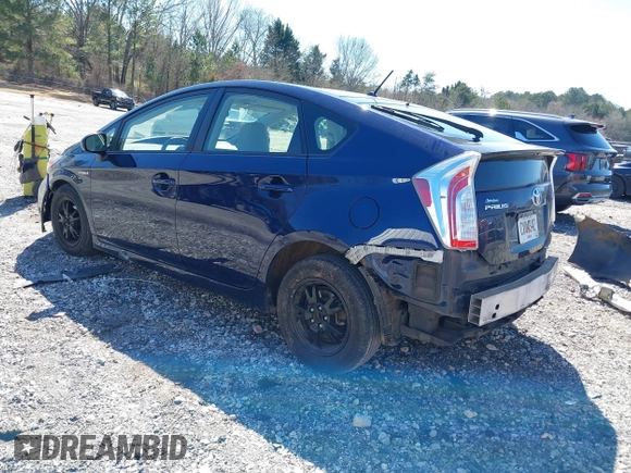 2014 Toyota Prius Four with VIN JTDKN3DU7E0375321, listed as a IAAI auction lot 41743979 with 181,670 mi miles. Bid and sale history available at carsss.com. Image 3.