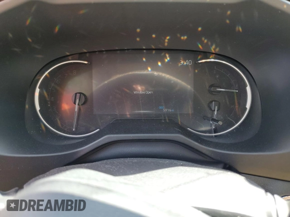 2025 Toyota RAV4 XLE Premium with VIN 2T3C1RFV6SW367064, listed as a Copart auction lot 54419605 with 5,916 mi miles and Salvage title. Bid and sale history available at DreamBid. Image 9.