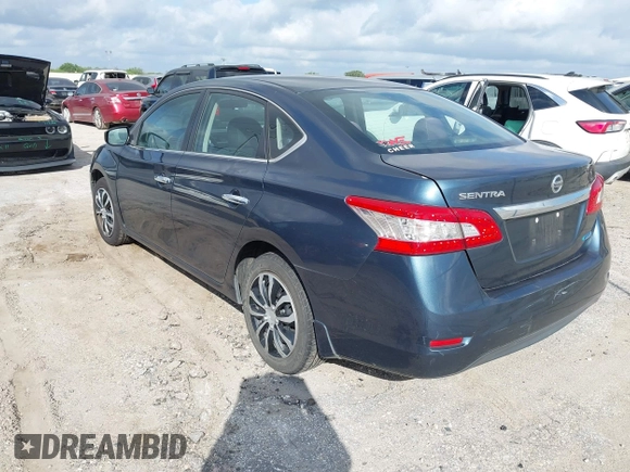 2014 Nissan Sentra SR with VIN 3N1AB7AP8EL681640, listed as a IAAI auction lot 42705806 with 148,208 mi miles and . Bid and sale history available at DreamBid. Image 3.